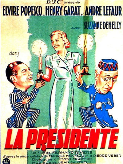 Póster de La présidente