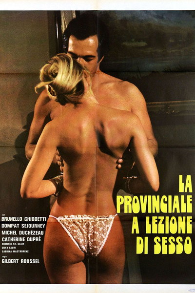 Póster de La provinciale a lezione di sesso