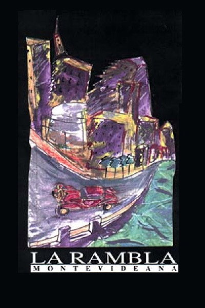 Póster de La rambla montevideana