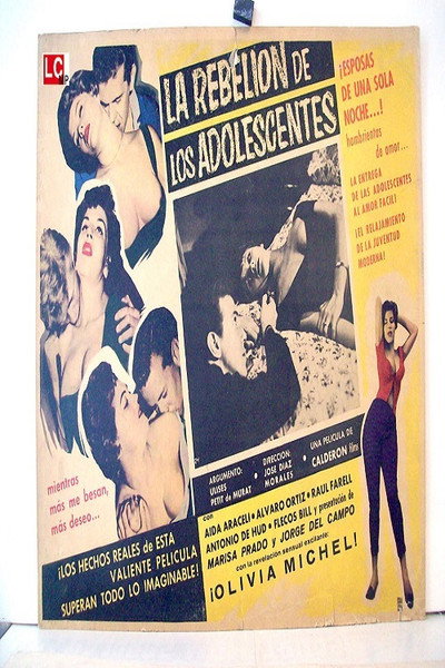 Póster de La rebelión de los adolescentes
