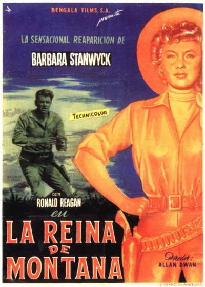 Póster de La reina de Montana