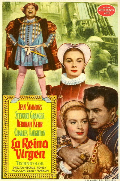 Póster de La reina virgen