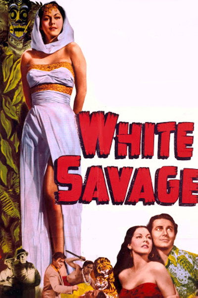 Póster de La salvaje blanca