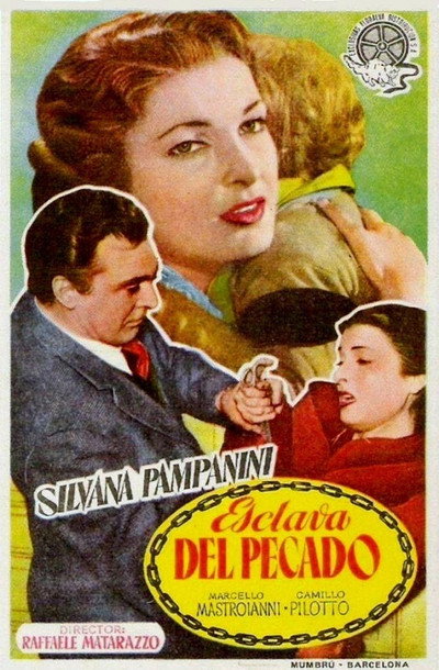 Póster de La schiava del peccato