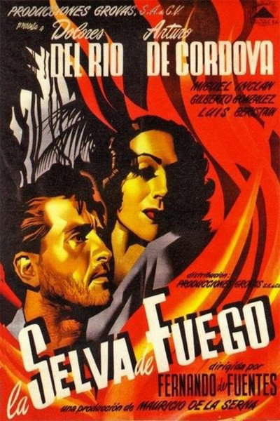Póster de La selva de fuego