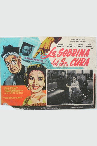 Póster de La sobrina del señor cura