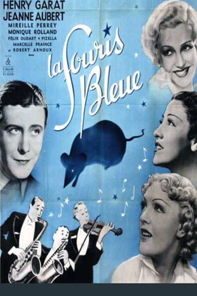 Póster de La souris bleue