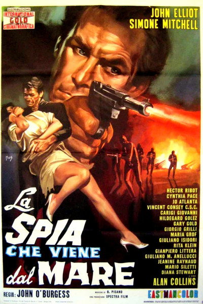 Póster de La spia che viene dal mare
