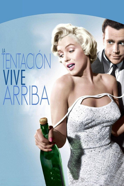 Póster de La tentación vive arriba