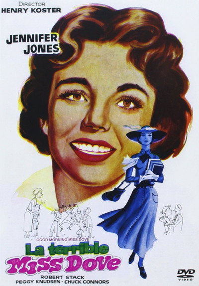 Póster de La terrible Miss Dove