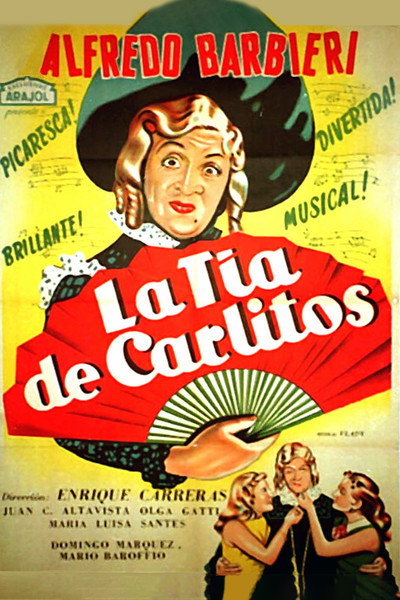 Póster de La tía de Carlitos