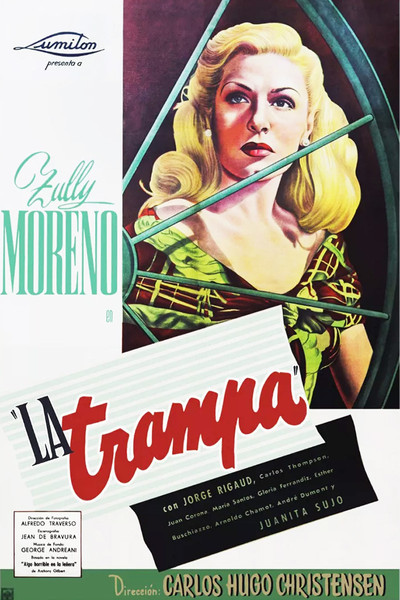 Póster de La trampa