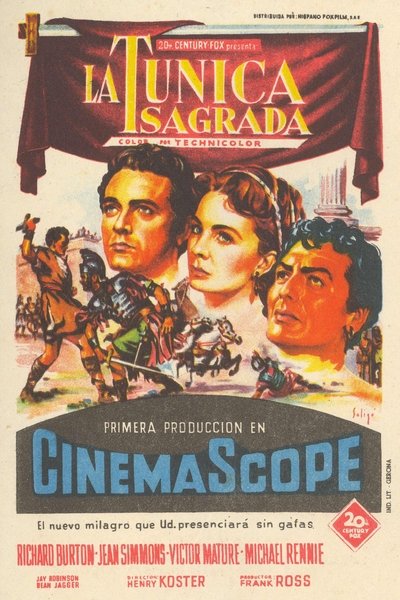 Póster de La túnica sagrada
