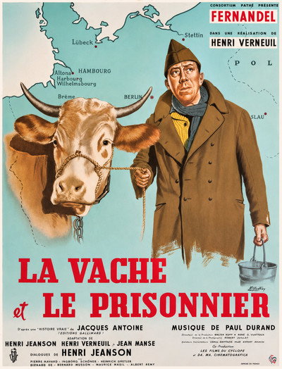 Póster de La vaca y el prisionero