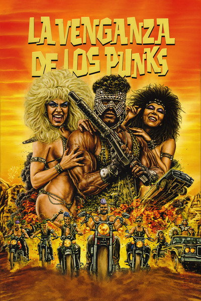 Póster de La venganza de los punks