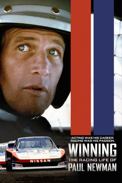 Póster de La vida en las carreras de Paul Newman