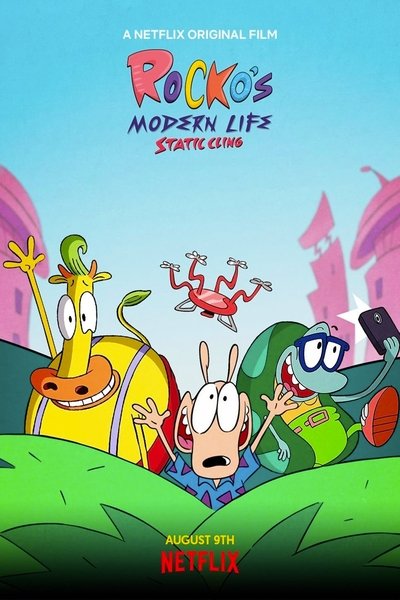 Póster de La vida moderna de Rocko: Cambio de chip