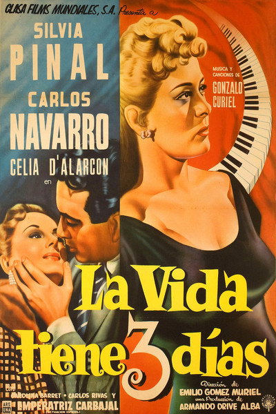 Póster de La vida tiene tres días