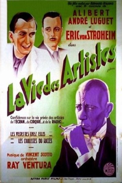 Póster de La vie des artistes