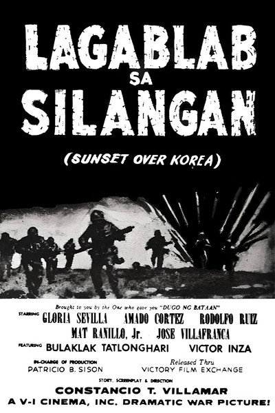 Póster de Lagablab sa Silangan (Sunset Over Korea)