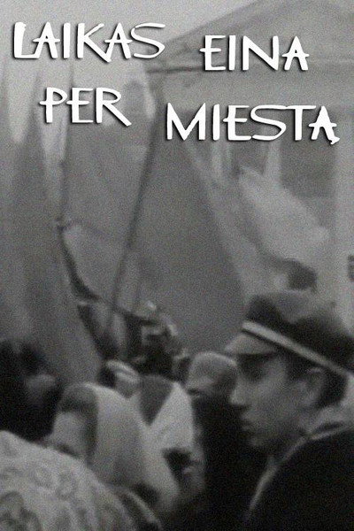 Póster de Laikas eina per miesta