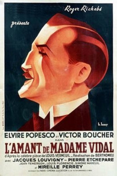 Póster de L'amant de Madame Vidal