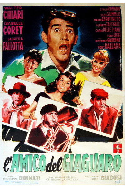Póster de L'amico del giaguaro