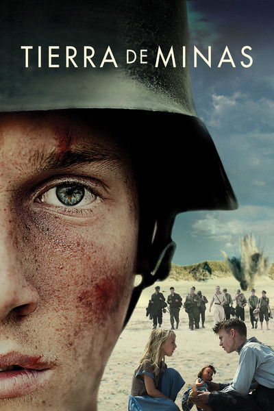 Póster de Land of mine. Bajo la arena