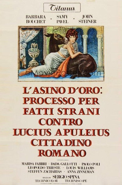 Póster de L'asino d'oro: processo per fatti strani contro Lucius Apuleius cittadino romano