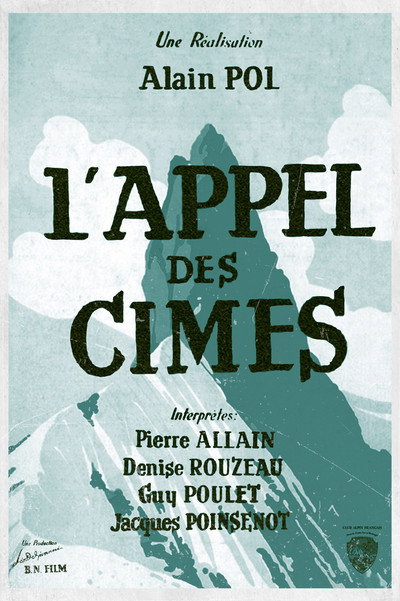 Póster de L'appel des cimes