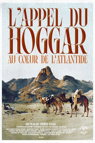 Póster de L'Appel Du Hoggar, Au Coeur De L'Atlantide