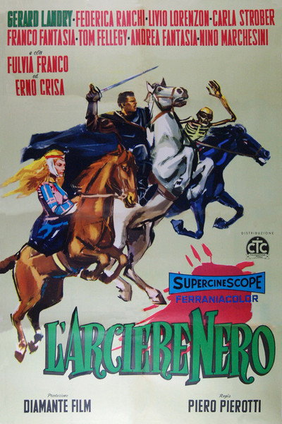 Póster de L'arciere nero