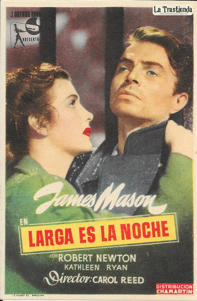 Póster de Larga es la noche