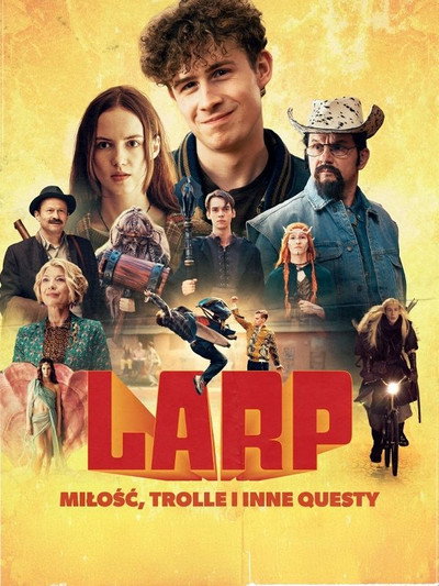Póster de LARP. Milosc, trolle i inne questy