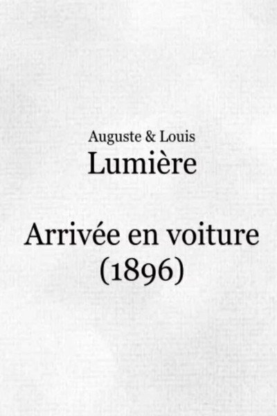 Póster de L'arrivée en voiture