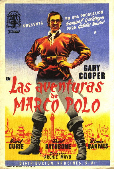 Póster de Las aventuras de Marco Polo