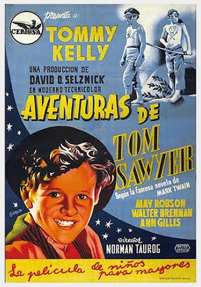 Póster de Las aventuras de Tom Sawyer