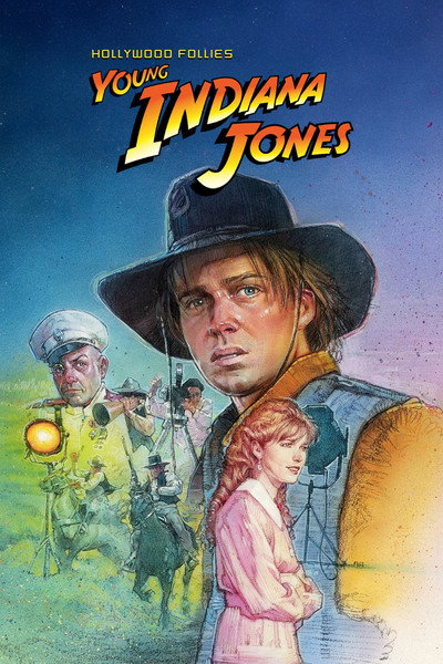 Póster de Las Aventuras del Joven Indiana Jones: El Desafío de Hollywood