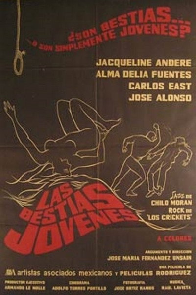 Póster de Las bestias jóvenes