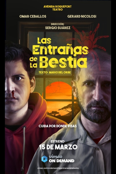 Póster de Las entrañas de la bestia
