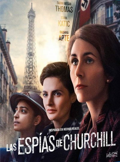 Póster de Las espías de Churchill