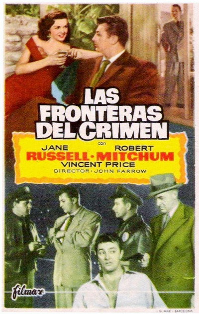 Póster de Las fronteras del crimen