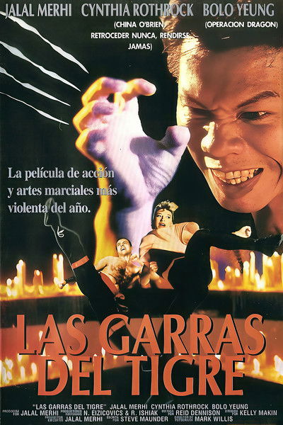 Póster de Las garras del tigre