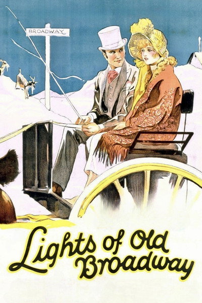 Póster de Las luces de Broadway