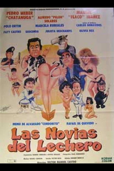 Póster de Las novias del lechero