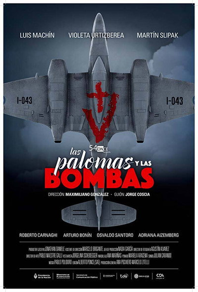 Póster de Las palomas y las bombas