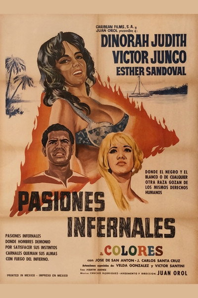 Póster de Las pasiones infernales