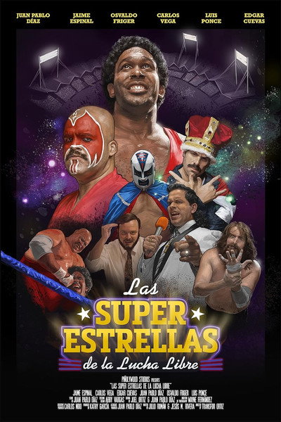 Póster de Las super estrellas de la lucha libre