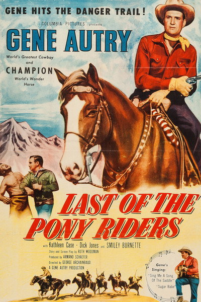 Póster de Last of the Pony Riders
