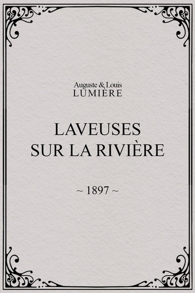 Póster de Laveuses sur la rivière